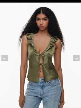 NWT Wilfred Tonka Satin Blouse